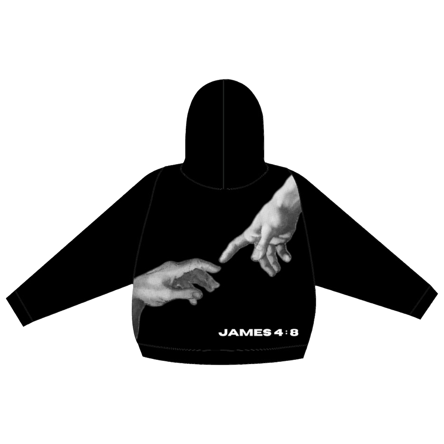 'Draw Near to God' Hoodie (Black)